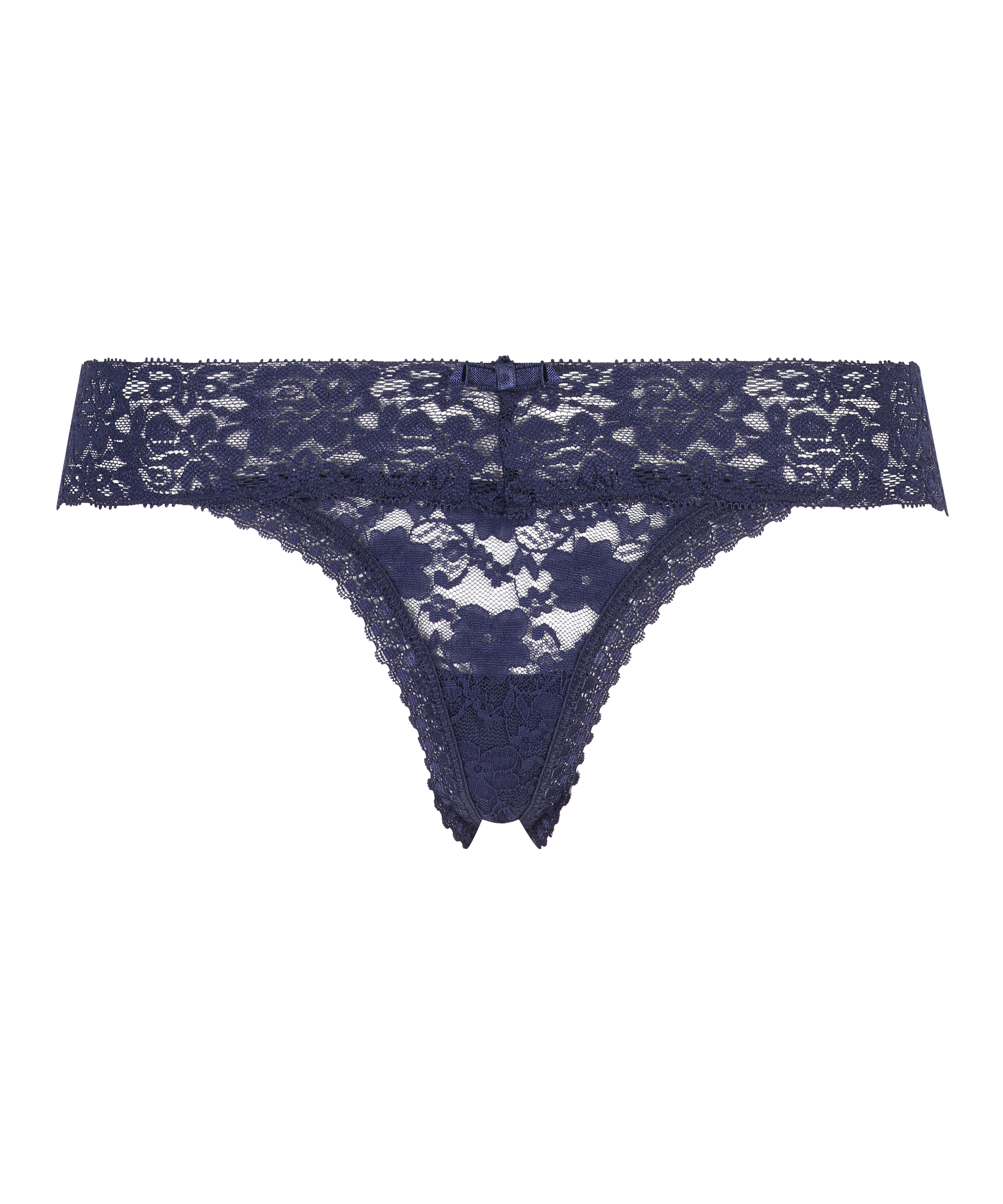 Stringtrosa Floral Lace, bl&aring;, main