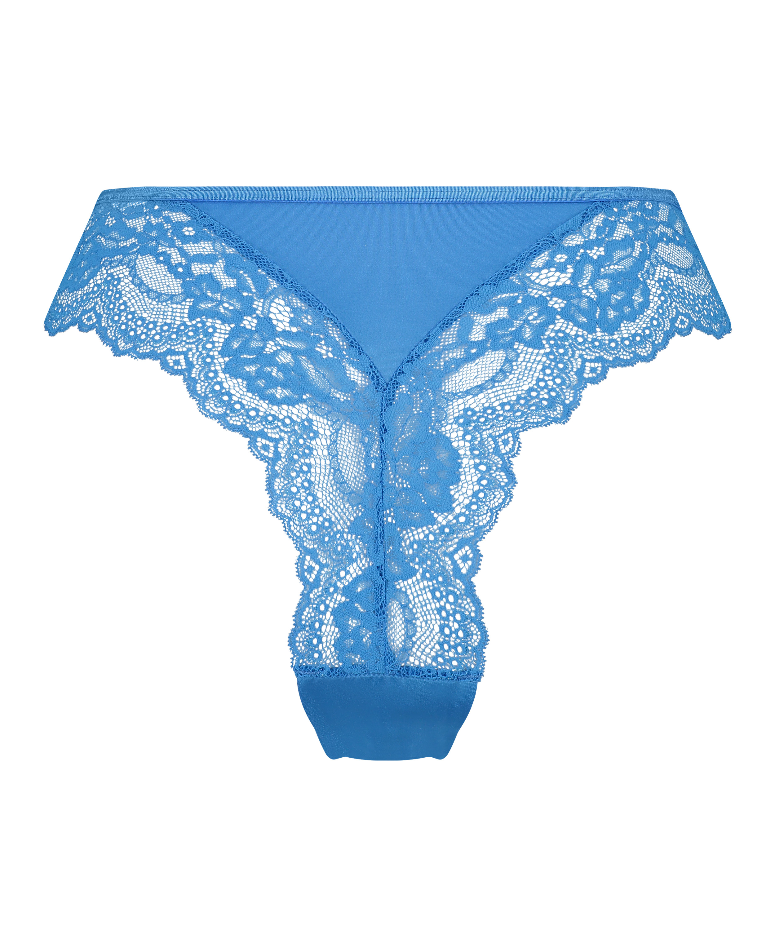 Högt skuren brazilian-trosa Dora, blå, main