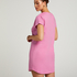 Nattskjorta med rund hals, Rosa