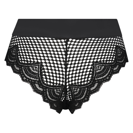 Högt skuren braziliantrosa Duckie, Svart