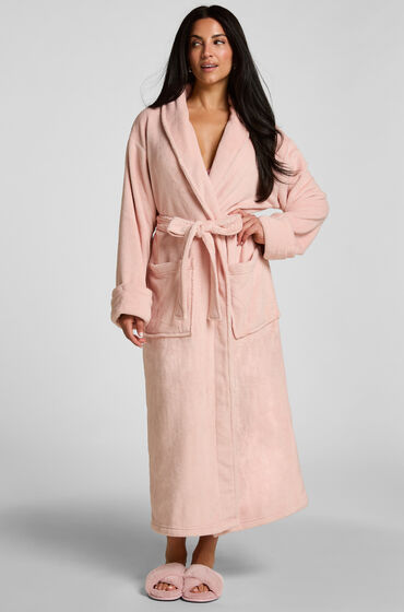 Mjuk badrock i fleece