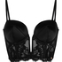 Grace mini-bustier, Svart