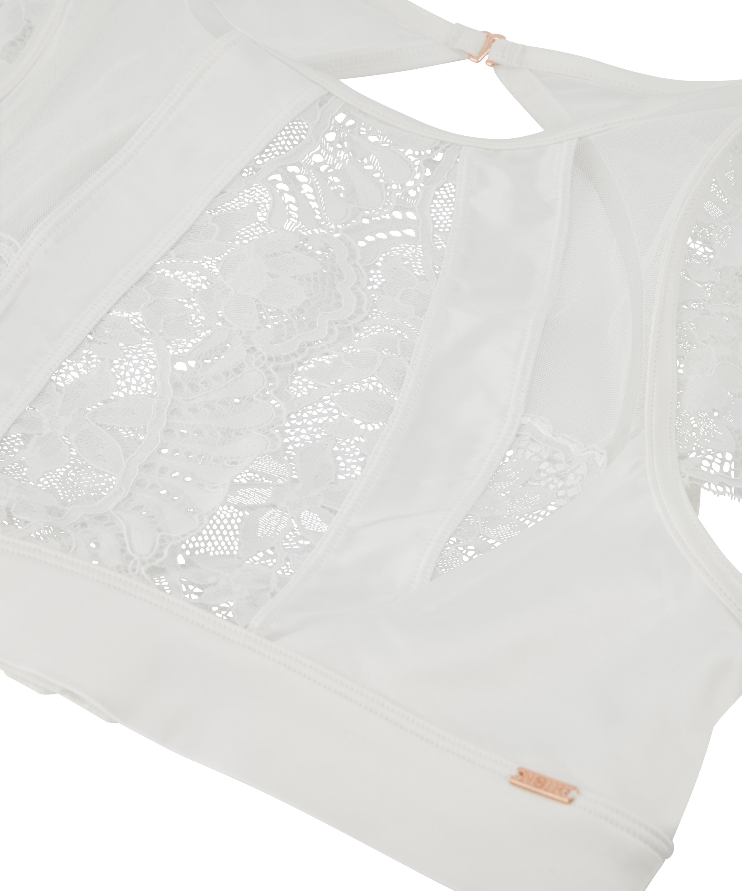 Bralette Indigo, Vit, main