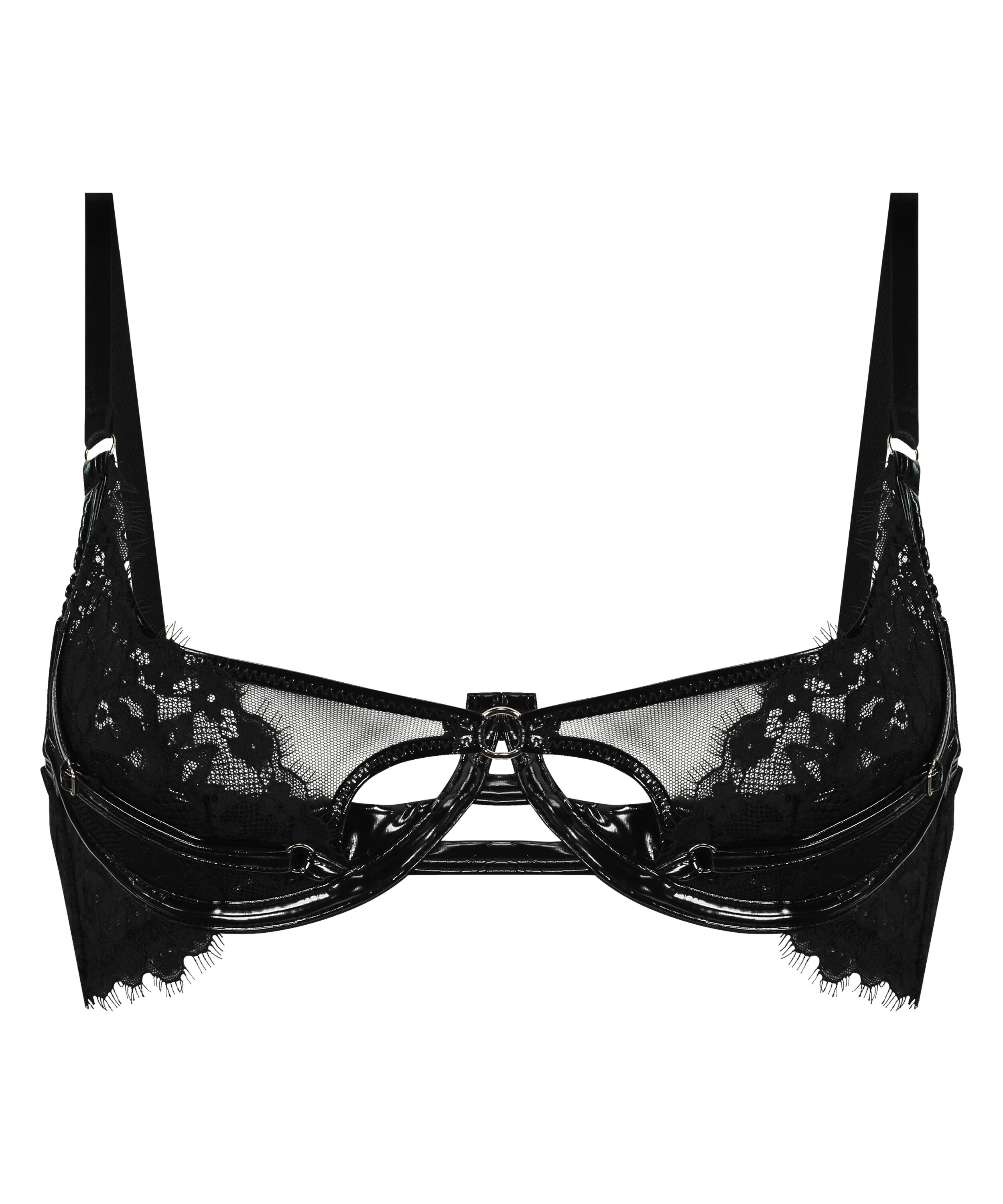 Icke-formpressad BH med bygel Kali, Svart