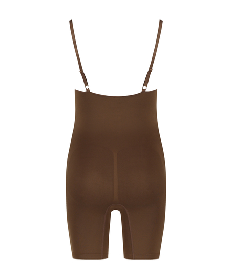 En s&ouml;ml&ouml;s bodysuit med h&ouml;gt skurna ben, R&ouml;d