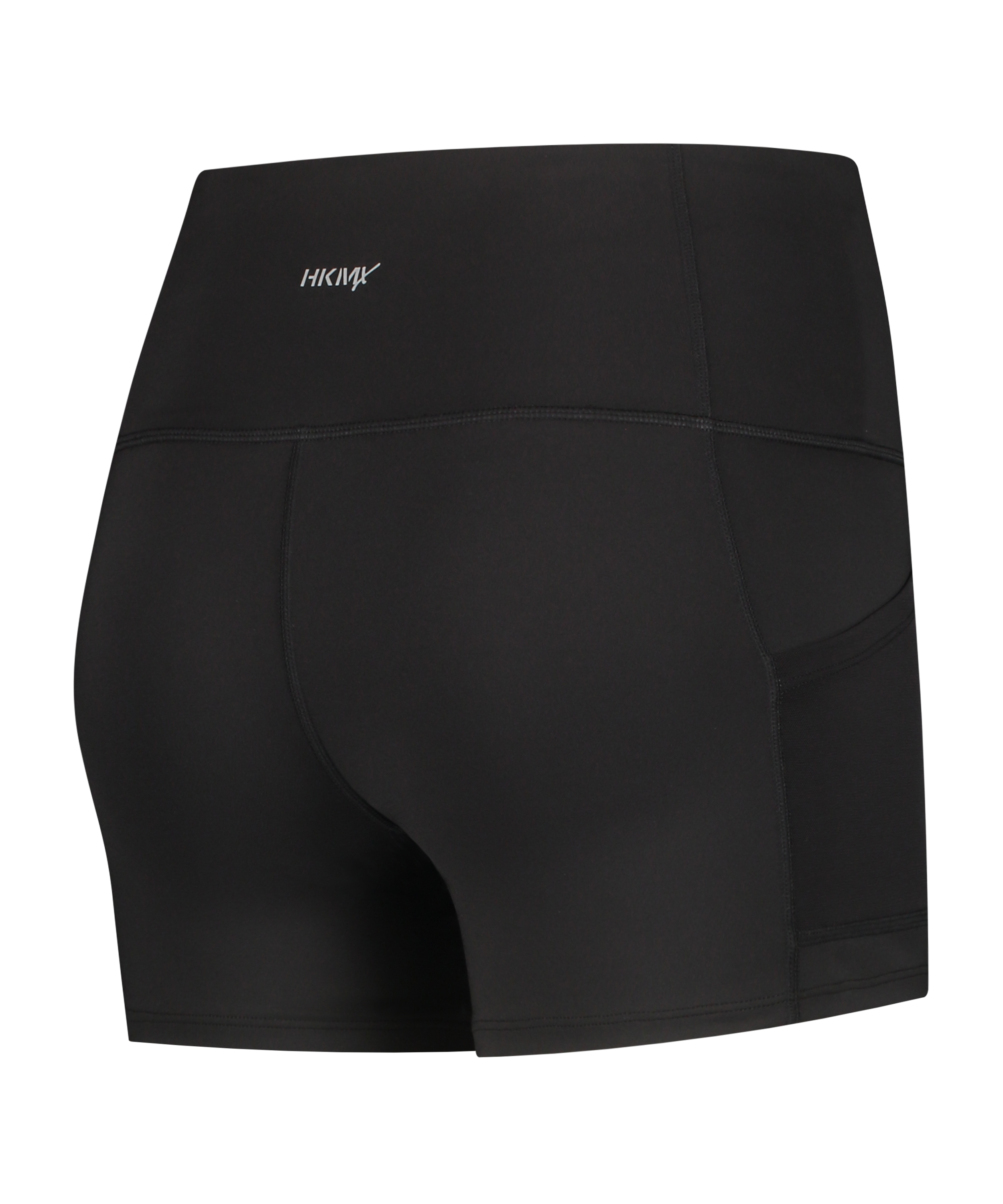 HKMX Shorts med h&ouml;g midja Oh My Squat, Svart, main