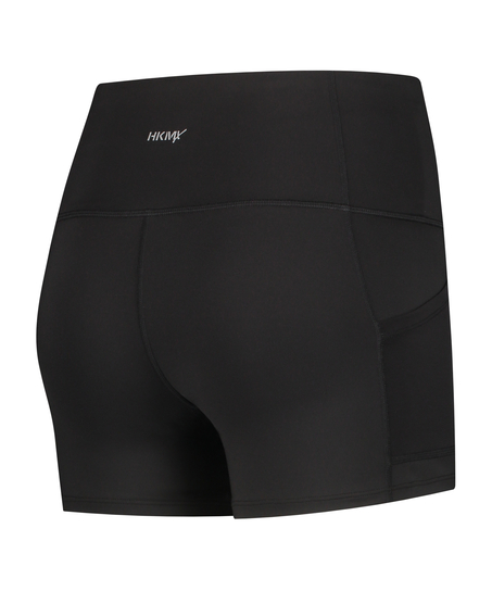 HKMX Shorts med h&ouml;g midja Oh My Squat, Svart