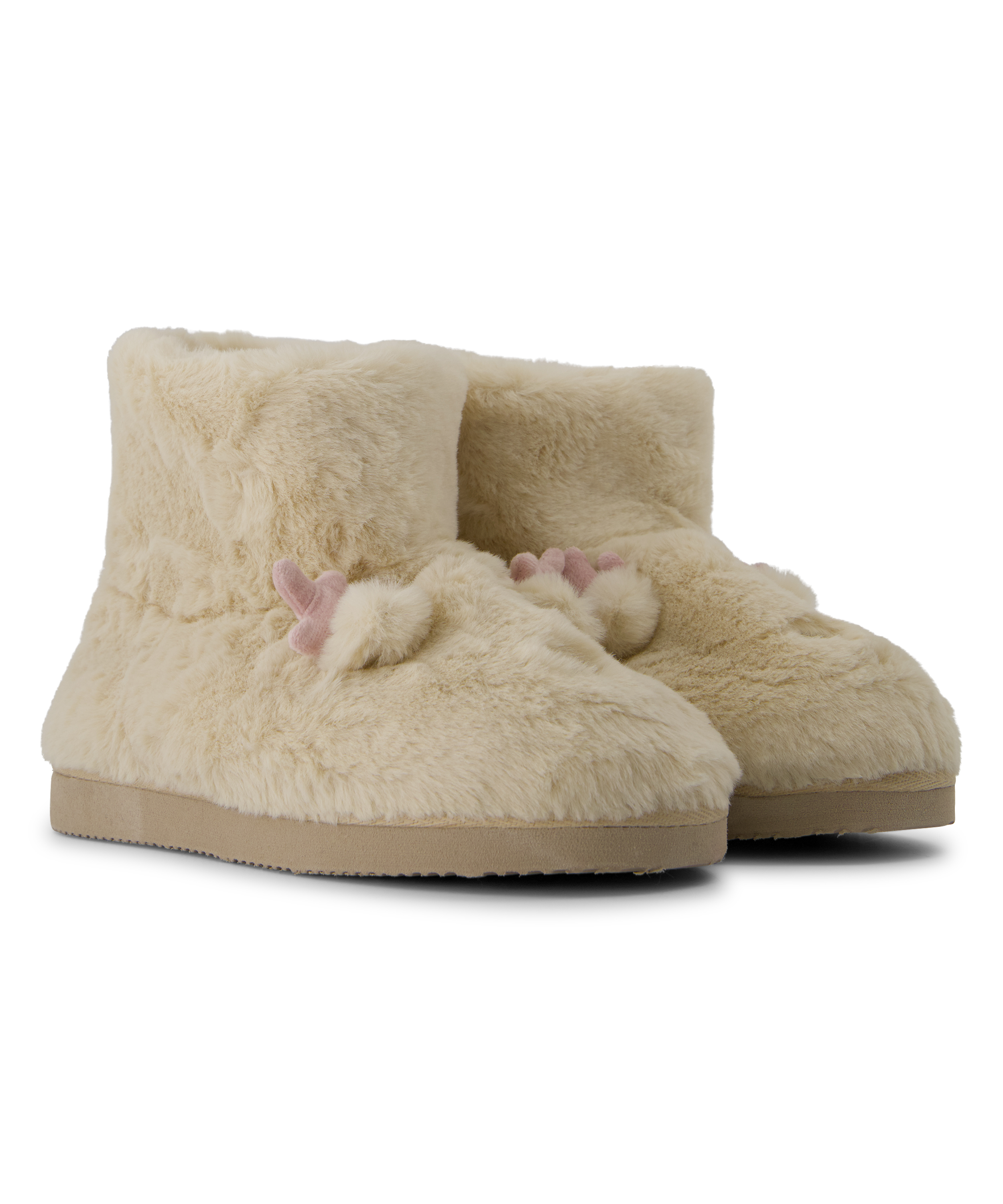 Tofflor Reindeer, Beige, main