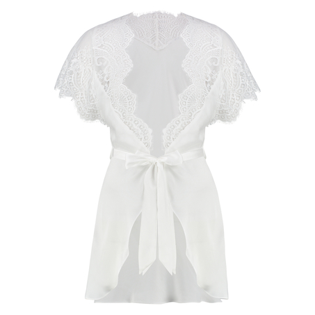 Kimono Cap Sleeve, Vit