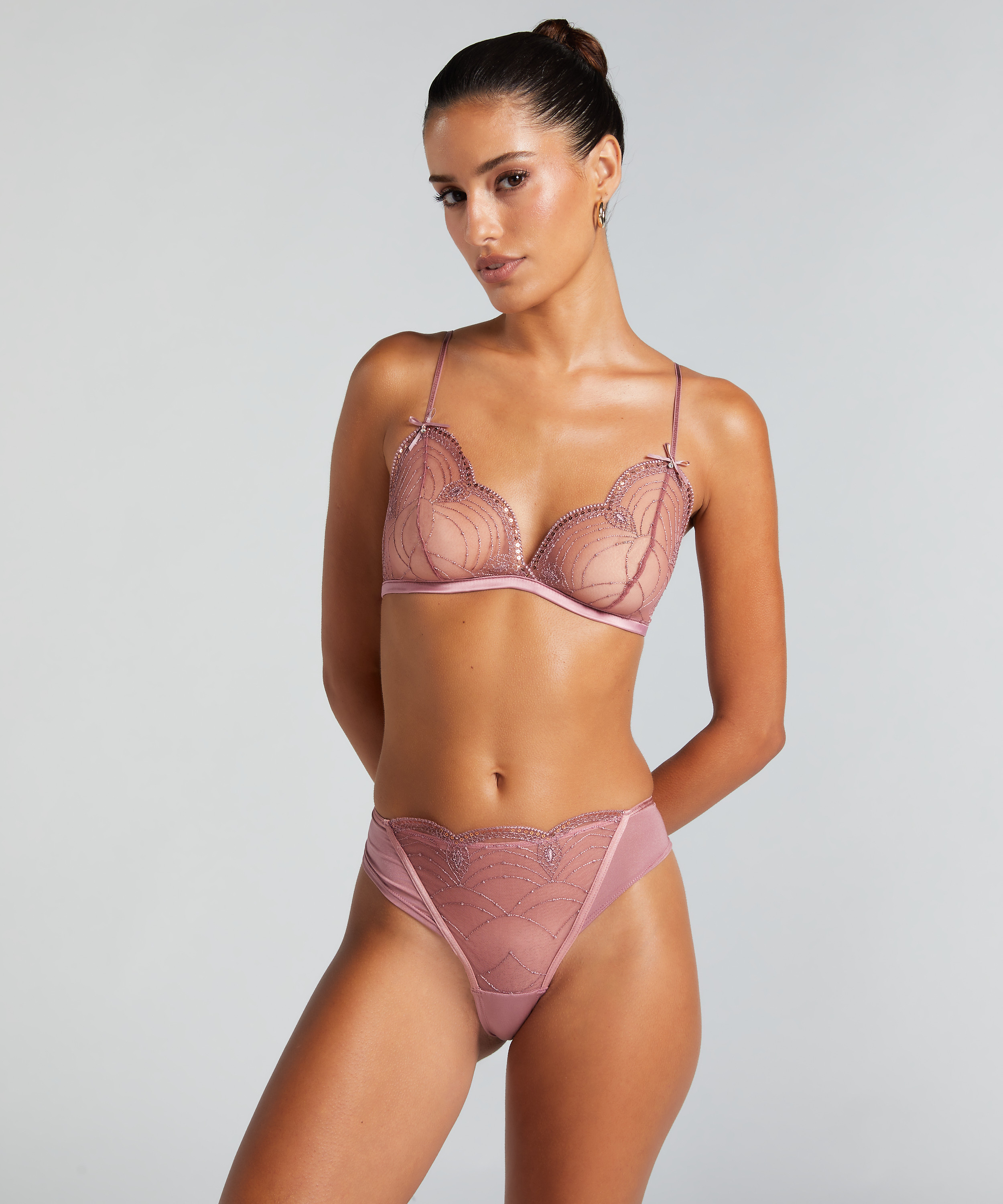 Bralette Ruby, Rosa, main