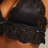Bralette Valerie, Svart