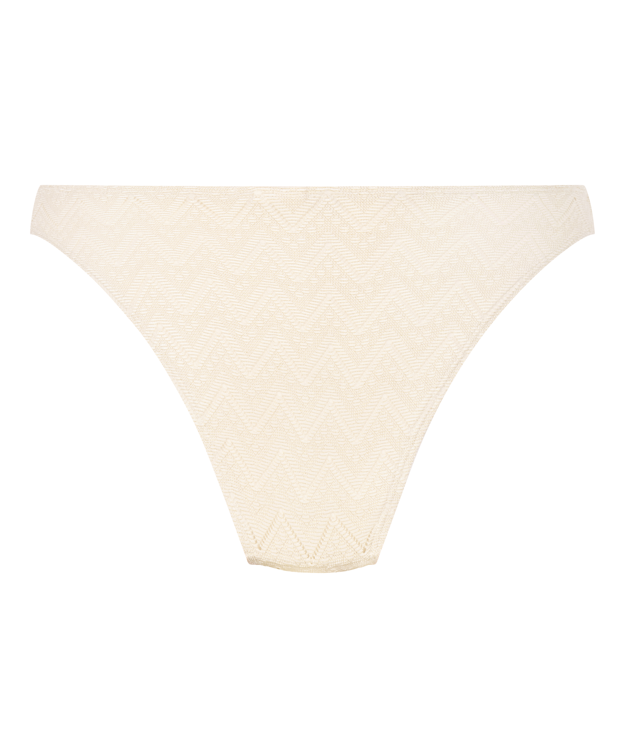 Bikiniunderdel Crochet, Vit, main
