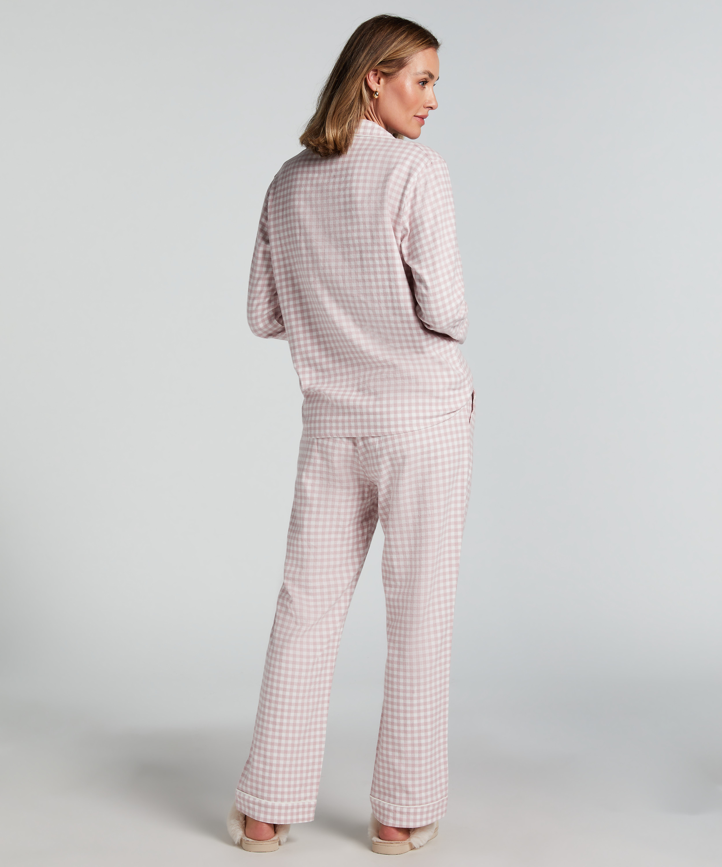 Pyjamastopp Flanel Essentials, Lila, main
