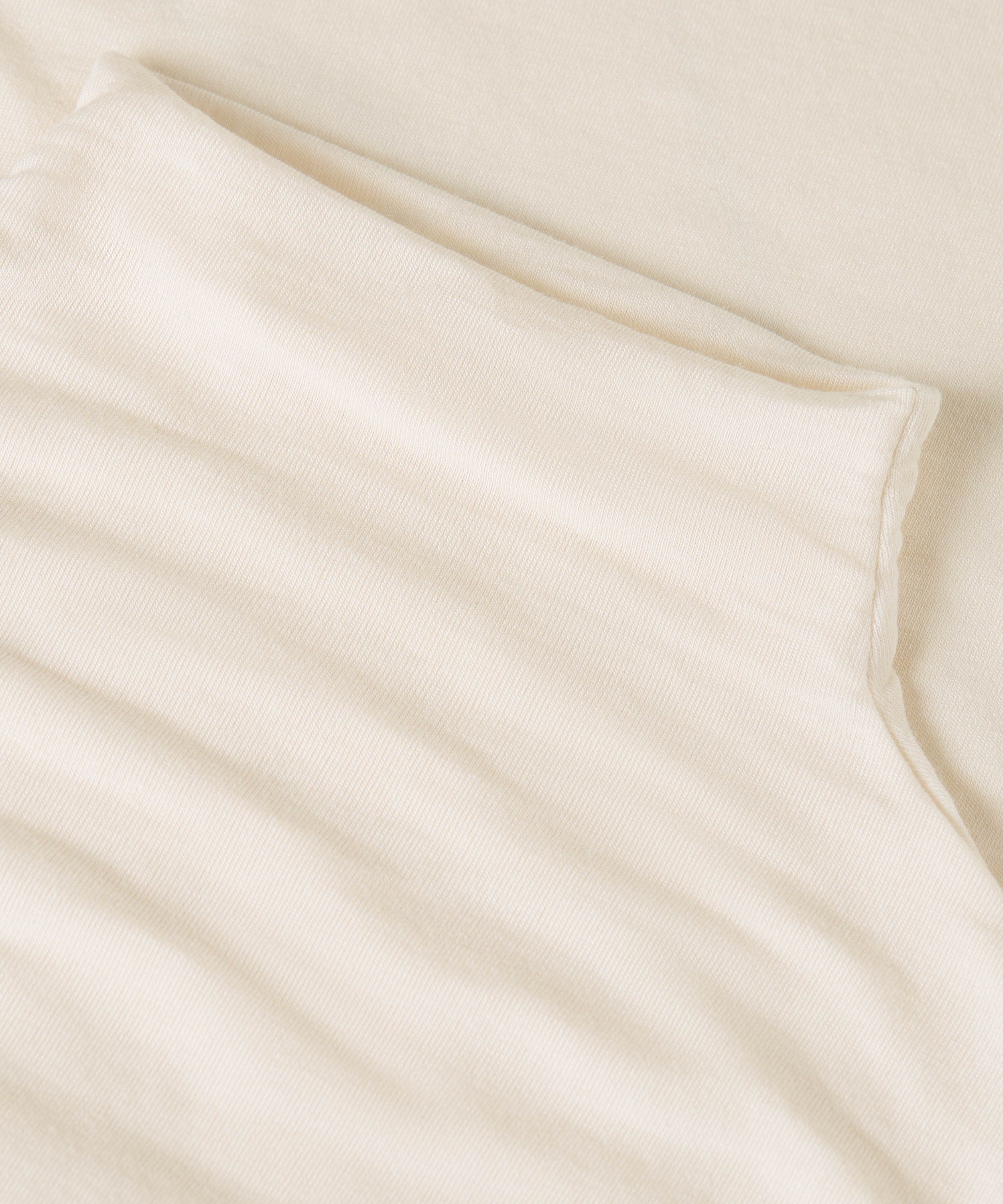 super soft cashmereblandad-topp med polokrage, Vit, main