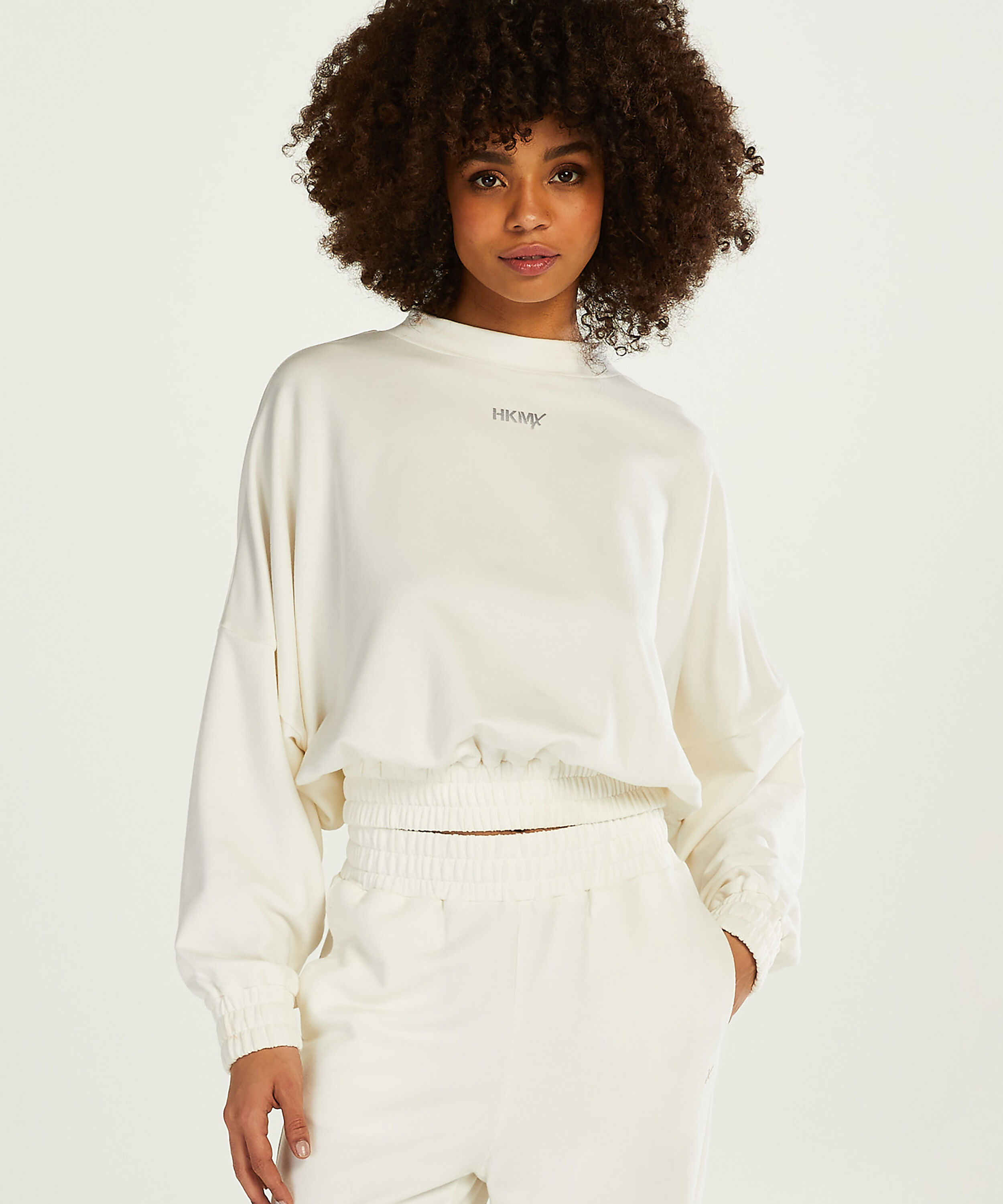 HKMX Flow sweatshirt, Vit