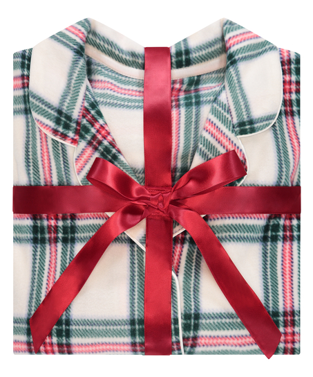 Pyjamasset Fleece, Vit