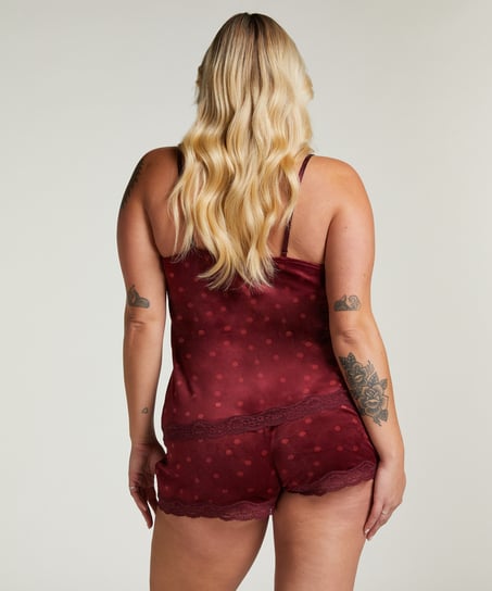 Sammet-spetslinne, Lila