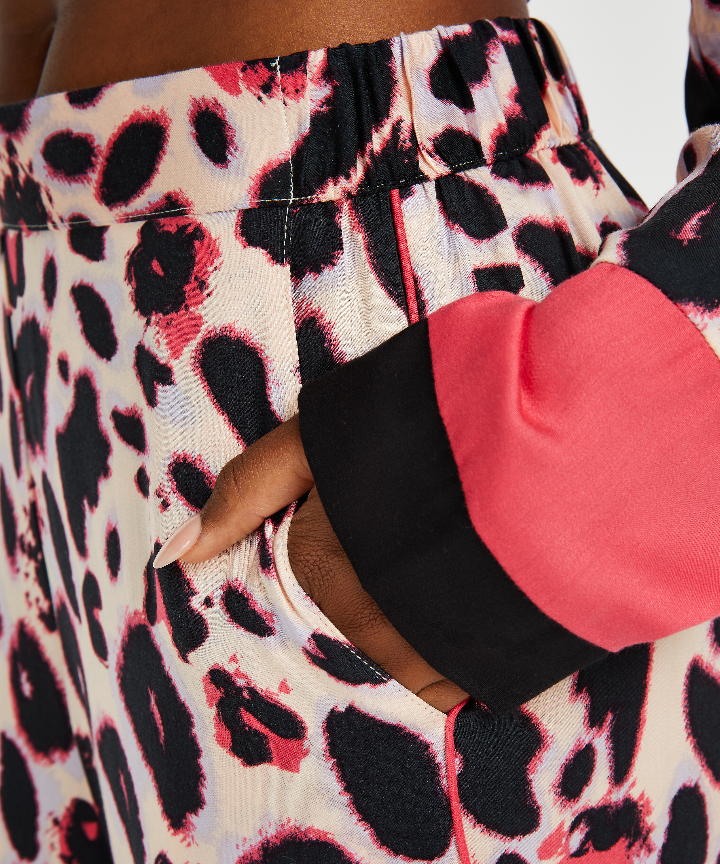 Petite pyjamasbyxor Duckie, Rosa, main