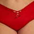 Vixen Curvy V-formad brazilian-trosa, röd