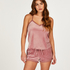 Linne Velour Lace, Rosa