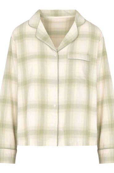 Hunkemöller Pyjamasjacka Longsleeve Woven dam – bild 3