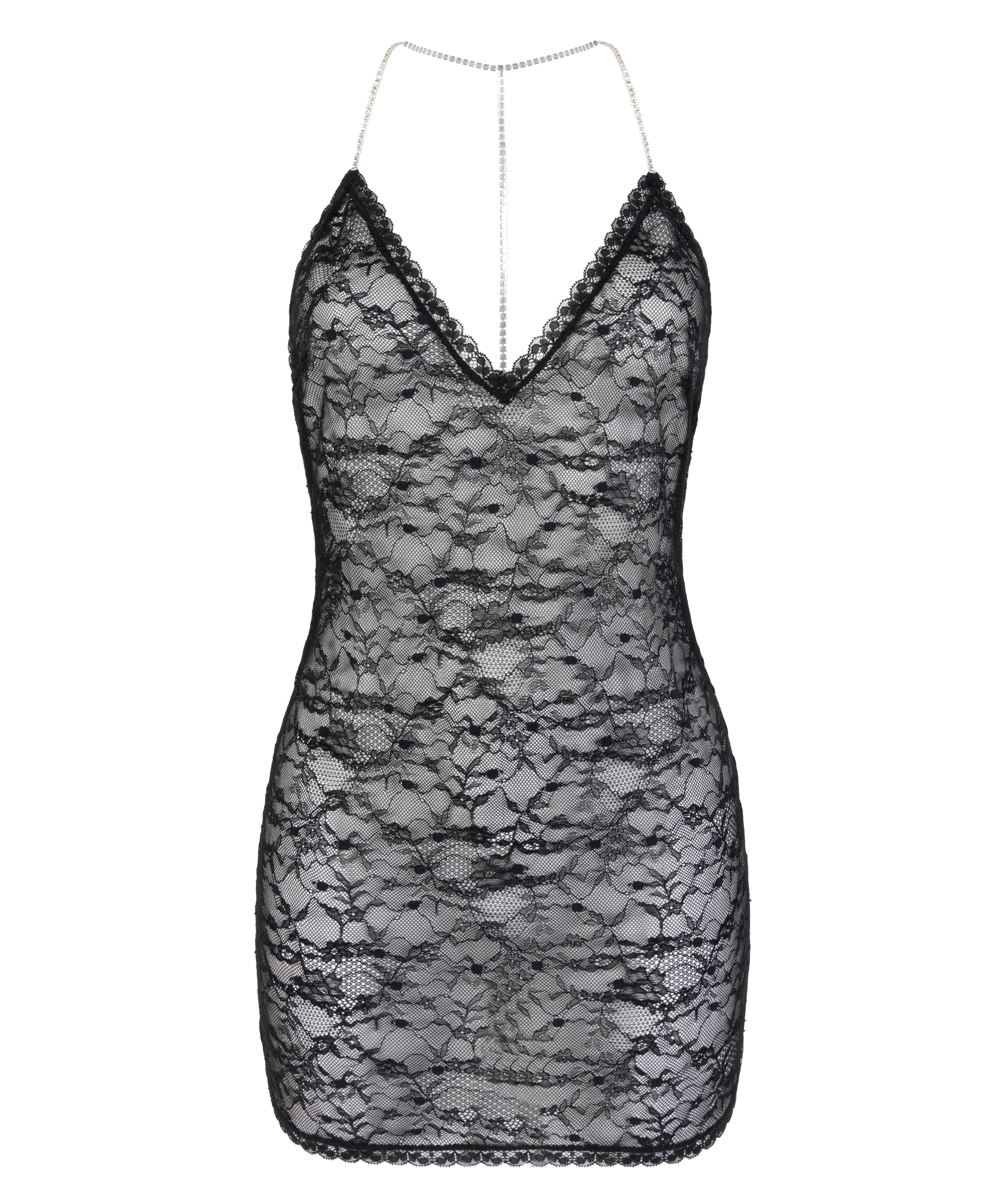 Mireia underklänning, Svart, main