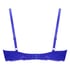Formpressad push-up-bh med bygel Marine, Blå