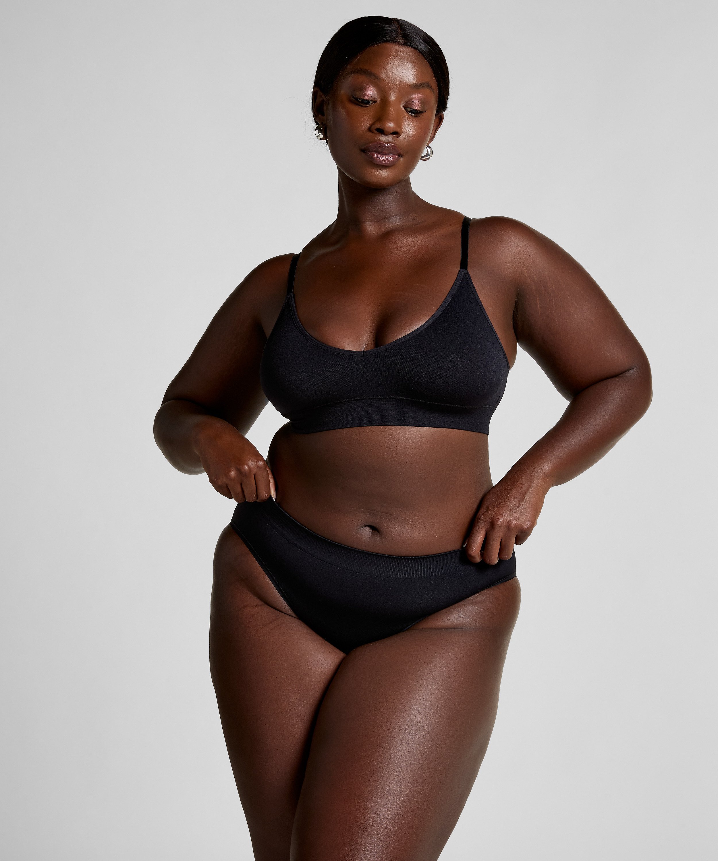 Dide hög trosa, Svart, main