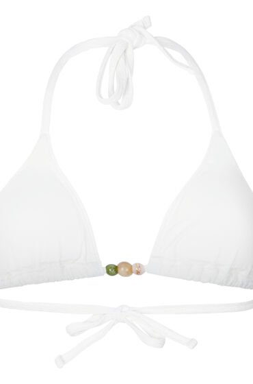 Hunkemöller Triangel Bikinitop Crinkle bikiniöverdelar dam – bild 2