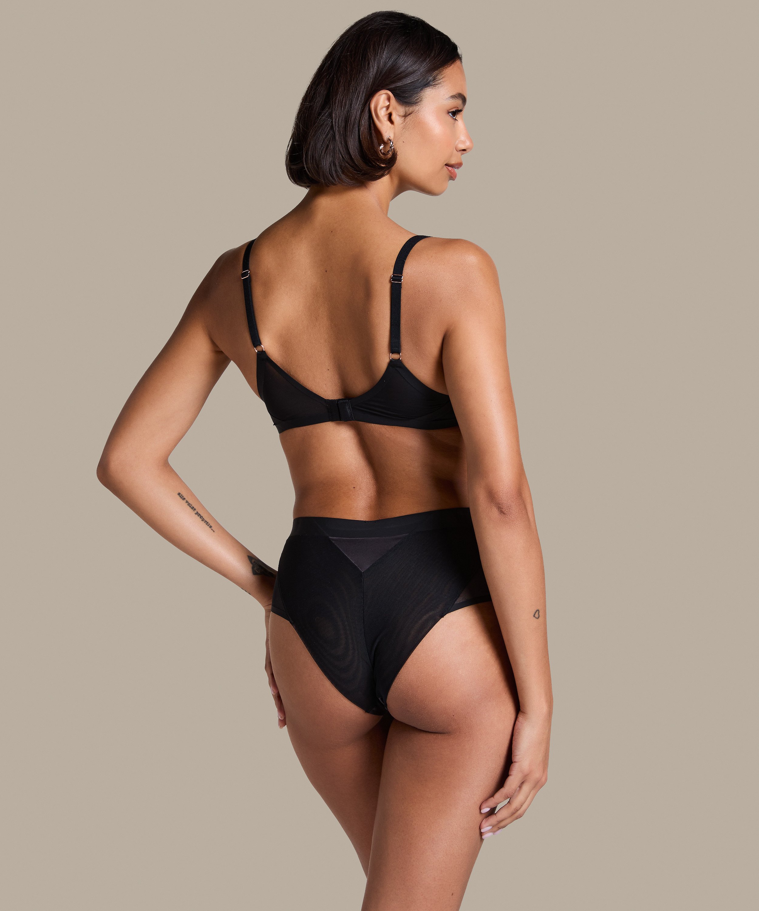 Essential hög brazilian-trosa, Svart, main