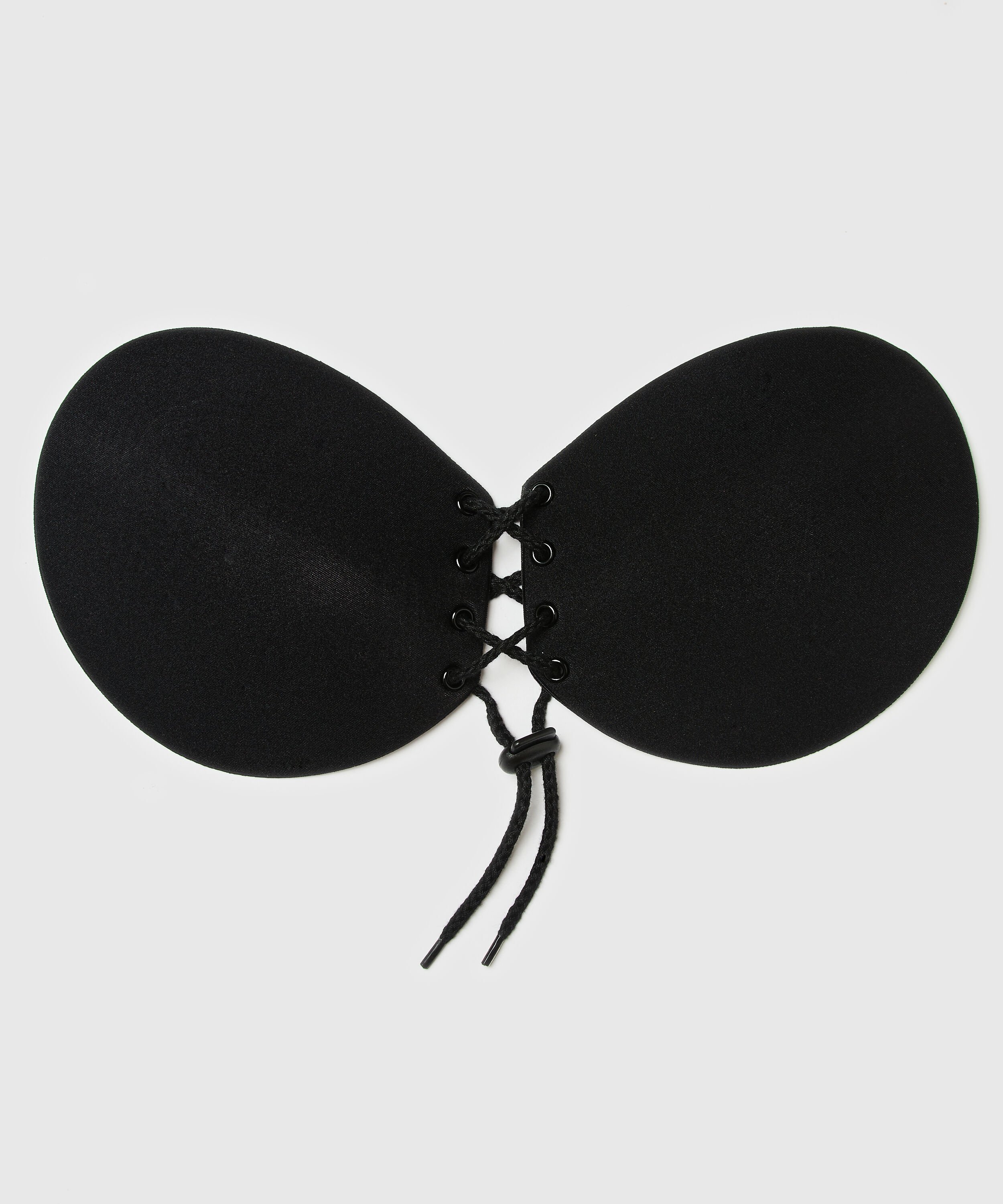 Sj&auml;lvh&auml;ftande push-up-bh, Svart