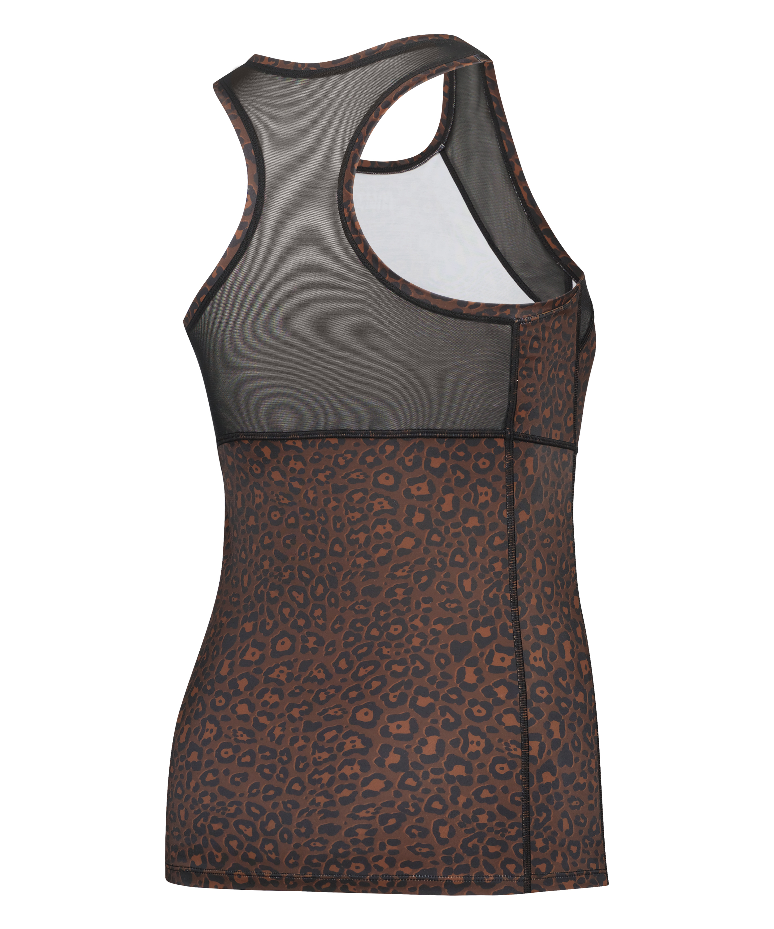 HKMX sportig tanktop, Brun, main