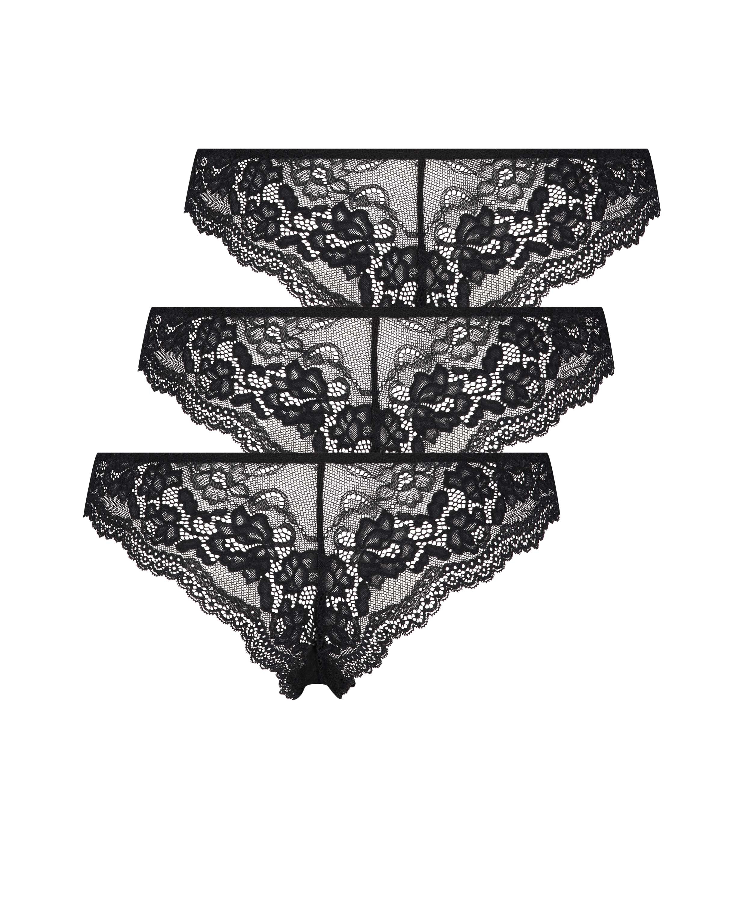 3-pack Chelsea braziliantrosa, Svart, main