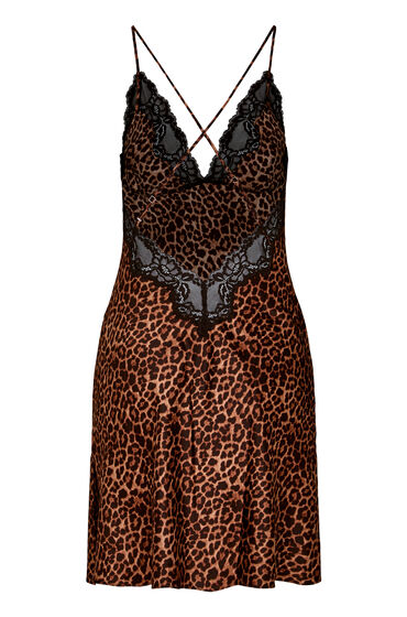 Hunkemöller Slipdress Leopard Gabrielle pyjamas & nattlinnen dam – bild 2
