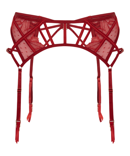 Strumpeband Billie, Röd