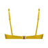 Bikiniöverdel Nice, Gul
