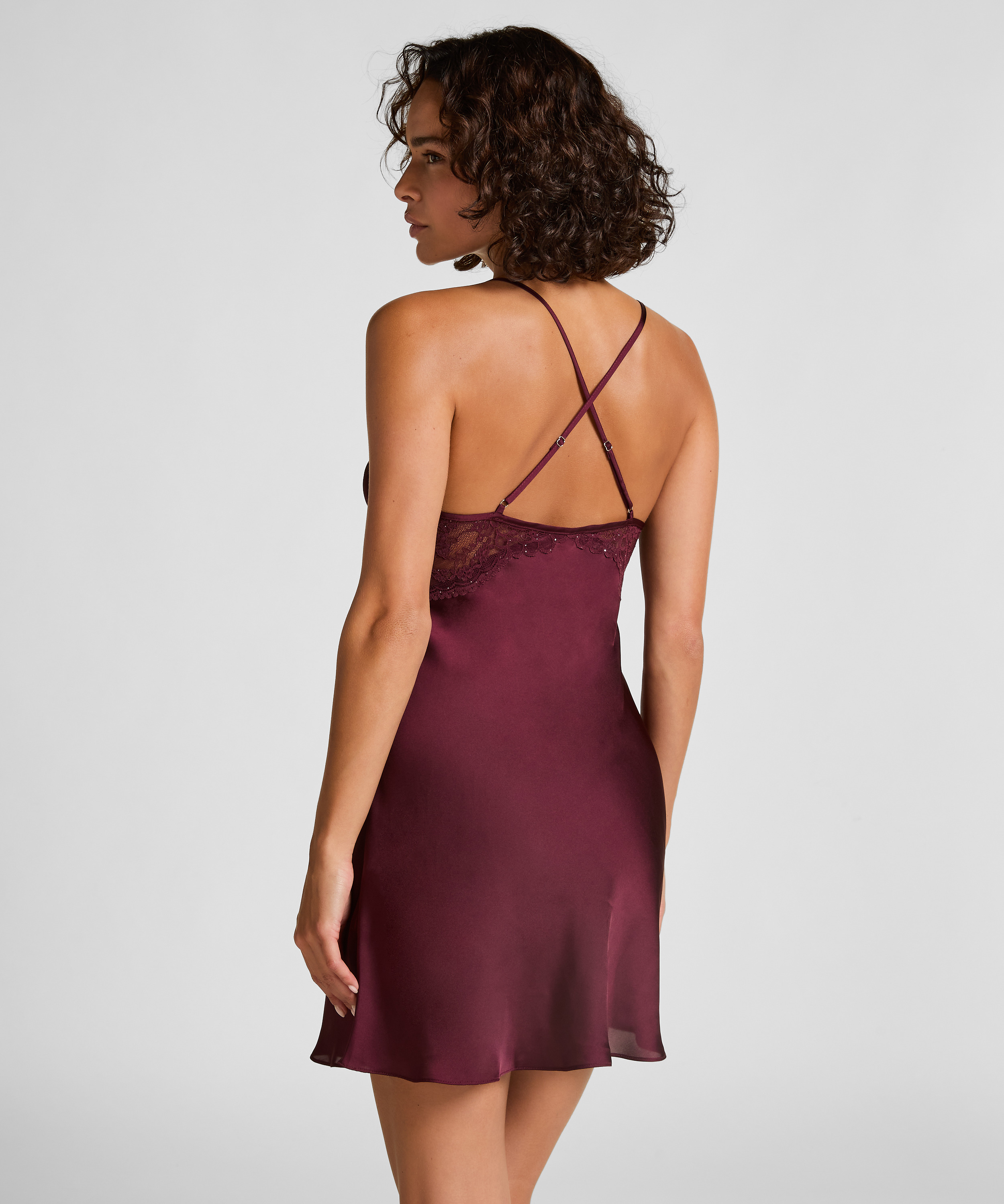 Isadora underklänning, Röd, main