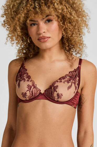 Hunkemöller Icke formpressad bygel-bh Anouk Röd