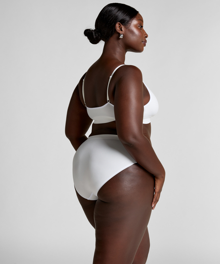 Dide triangel-bralette, Vit