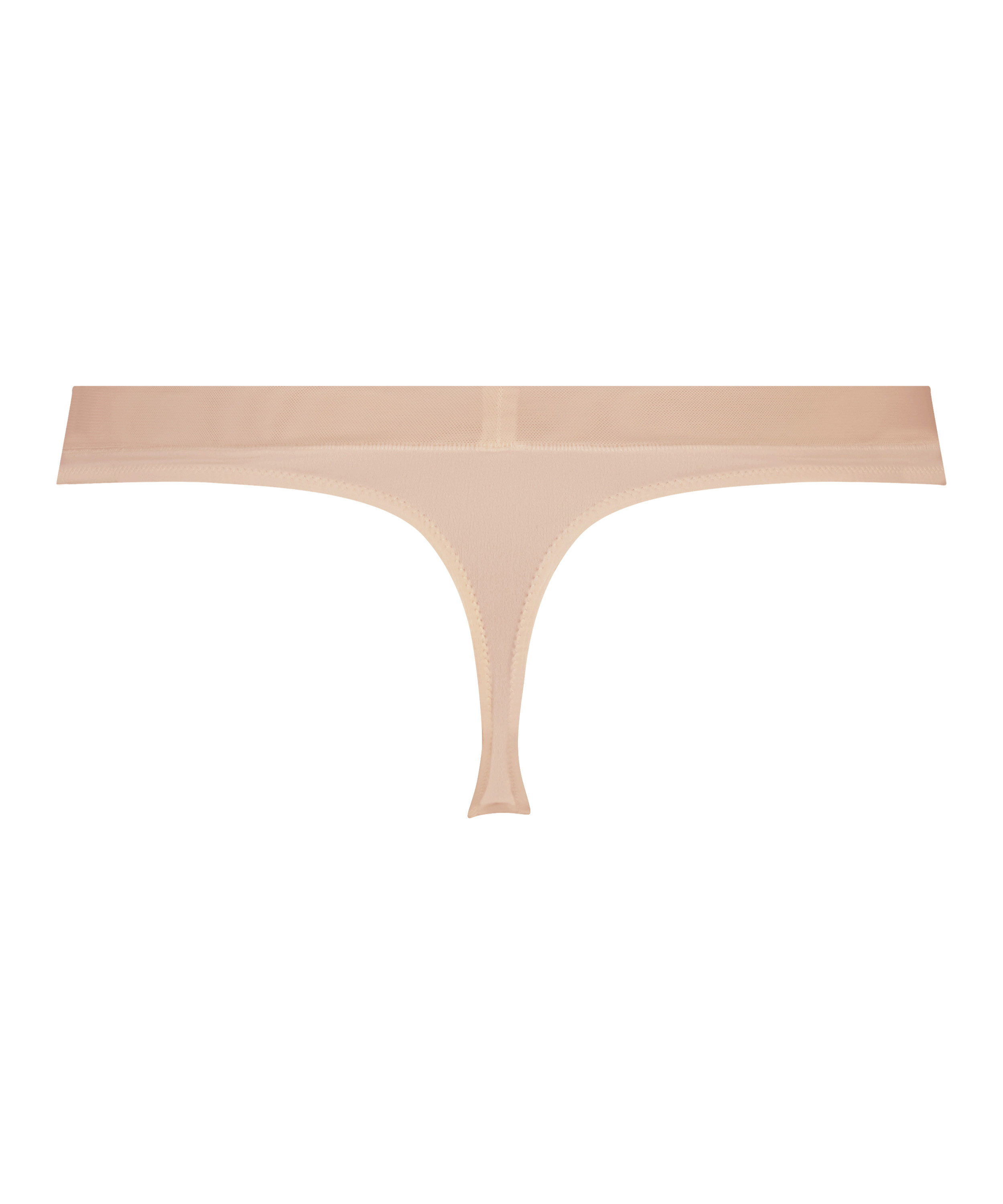 Mesh thong, Beige, main