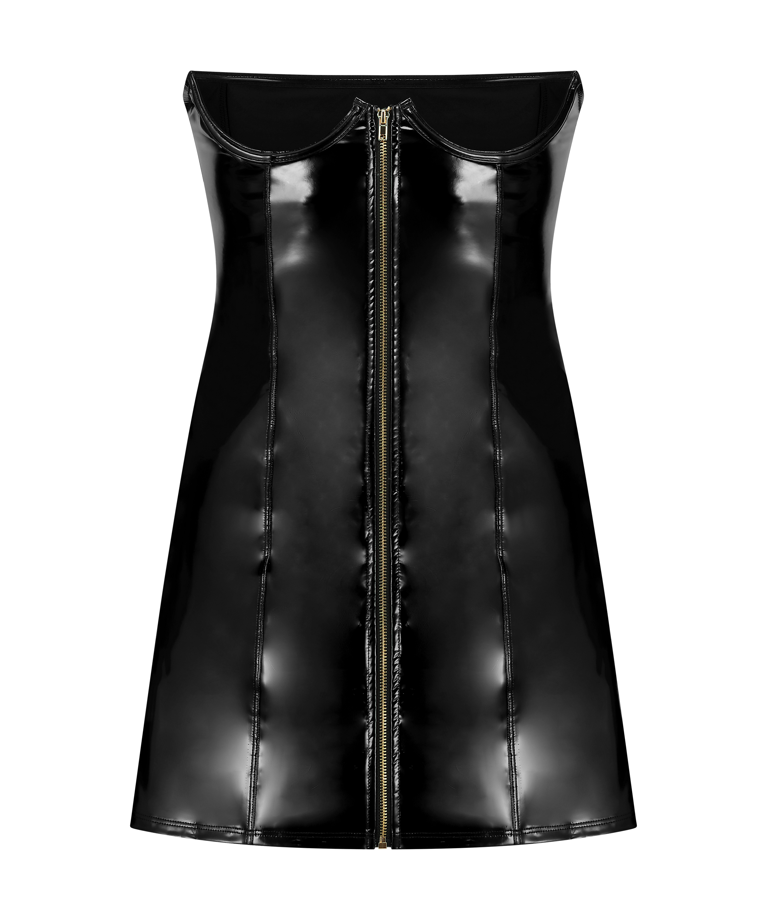 Underklänning med bygel, Svart, main