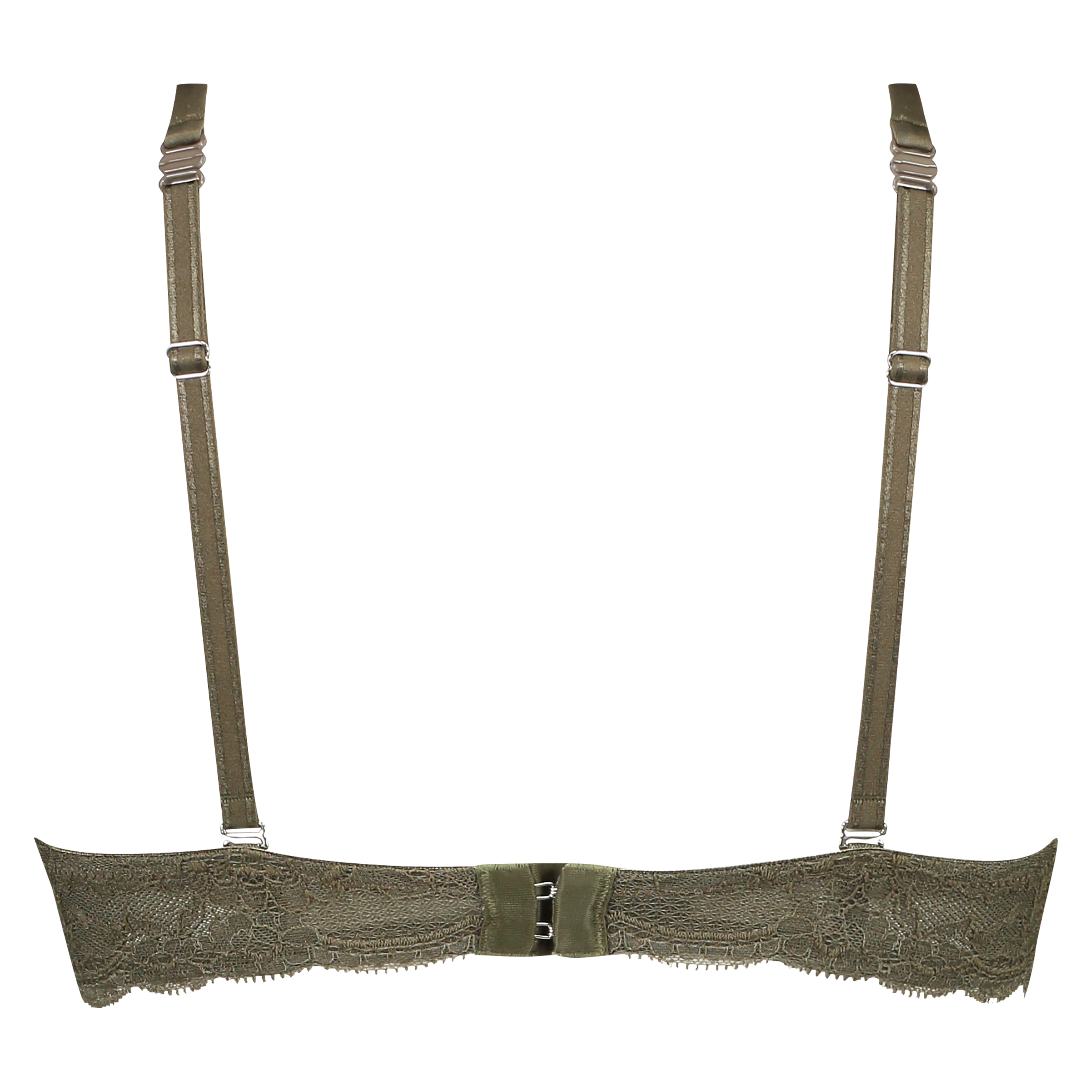 Formpressad push-up-bh med bygel Angie, Grön, main