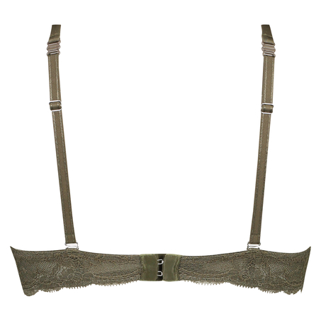 Formpressad push-up-bh med bygel Angie, Grön