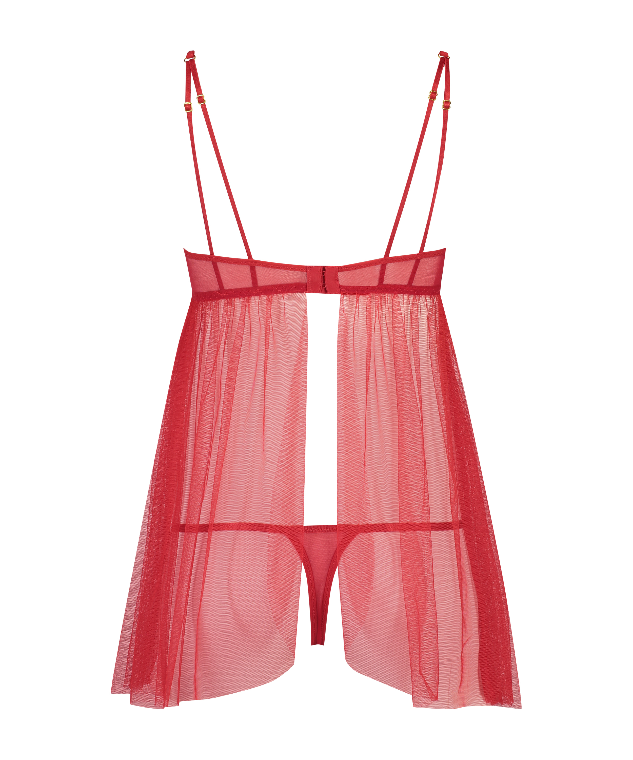 Emily babydoll, Röd, main