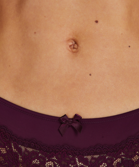 Boxer-stringtrosa Paris, Lila