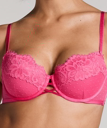 Formpressad bygel-bh Harmony, Rosa