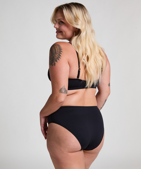 Rio bikiniunderdel i neopren, Svart