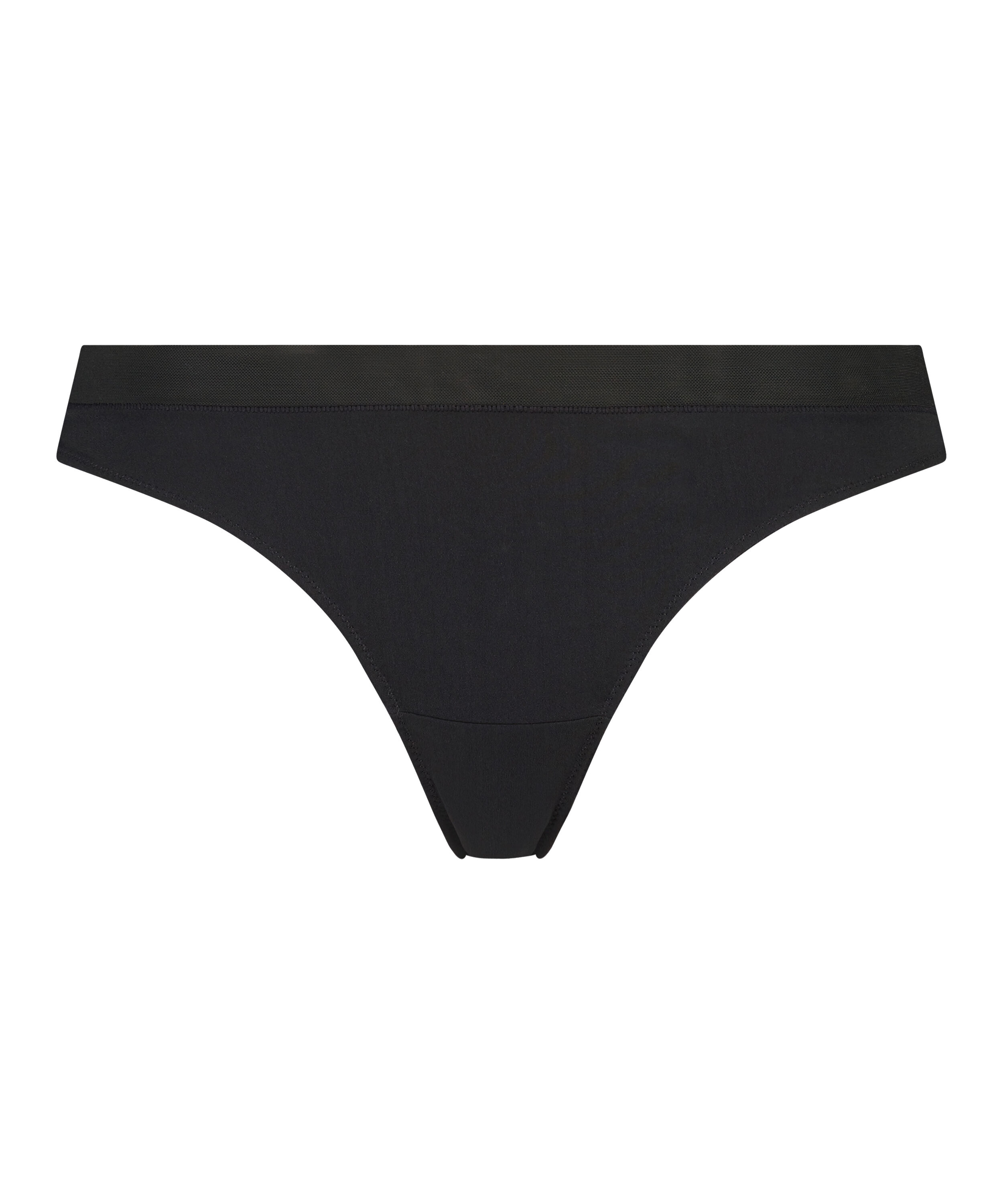 Mesh thong, Svart