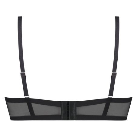 Formpressad axelbandsl&ouml;s bygel-bh Kylie, Svart