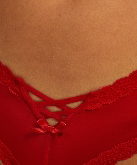 Vixen V-formad braziliantrosa, röd